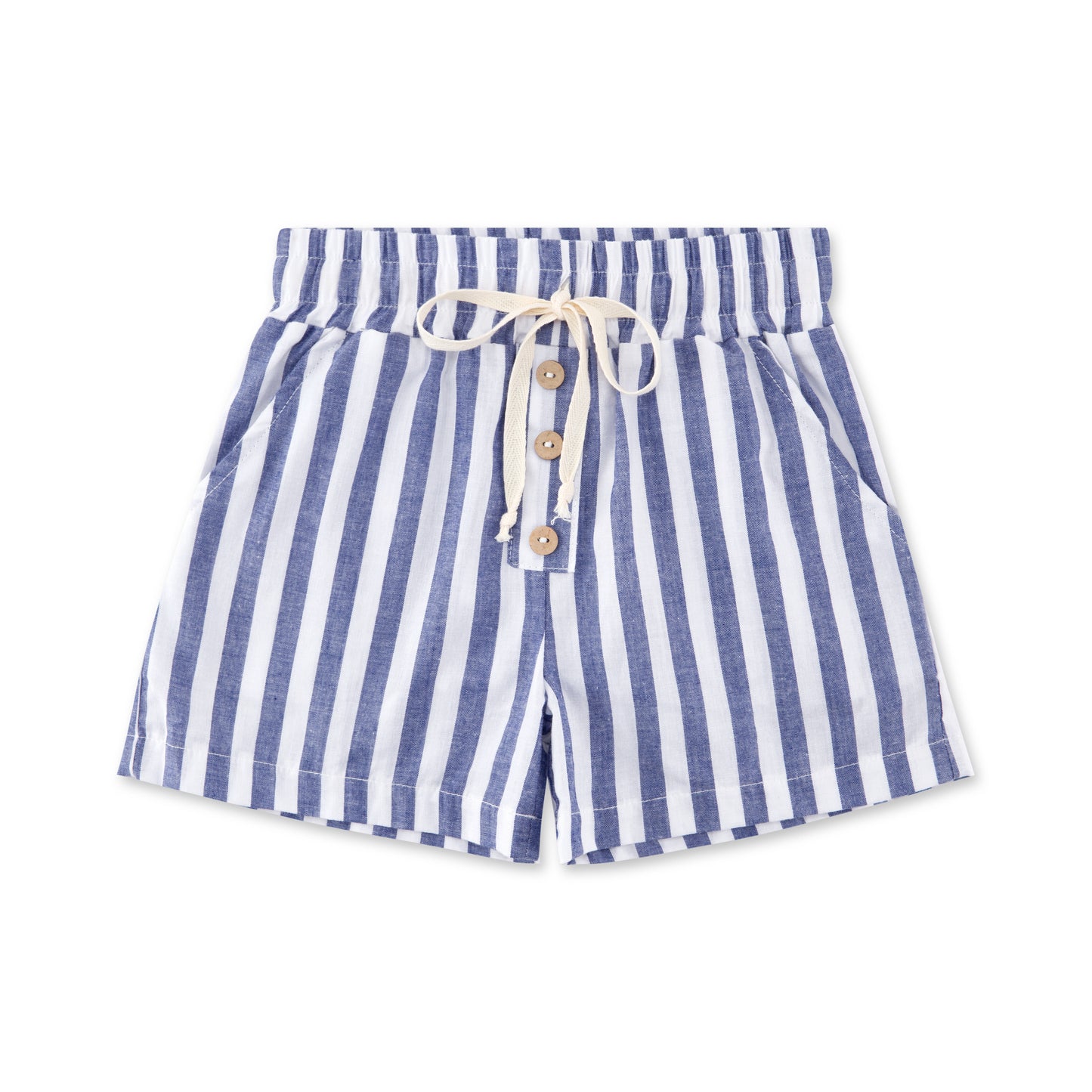 Striped Blue Shorts