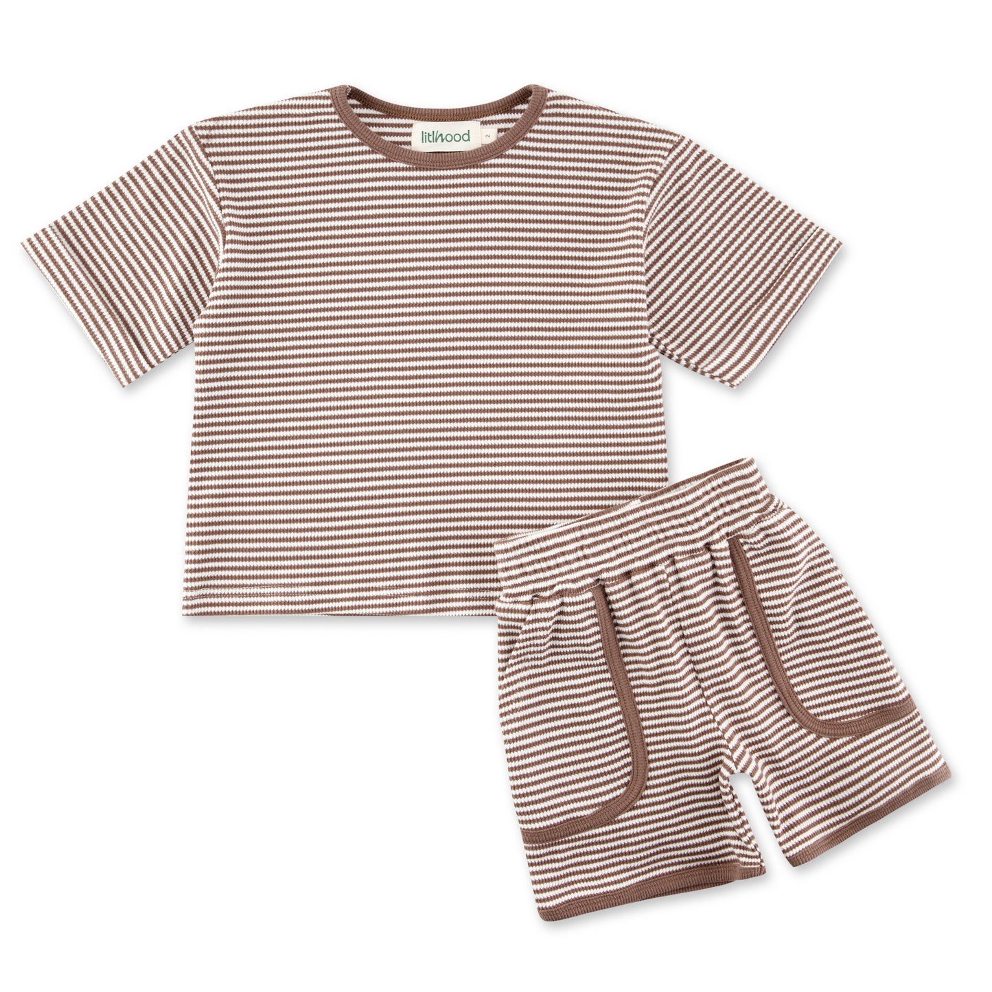 Waffle Brown Kids Set
