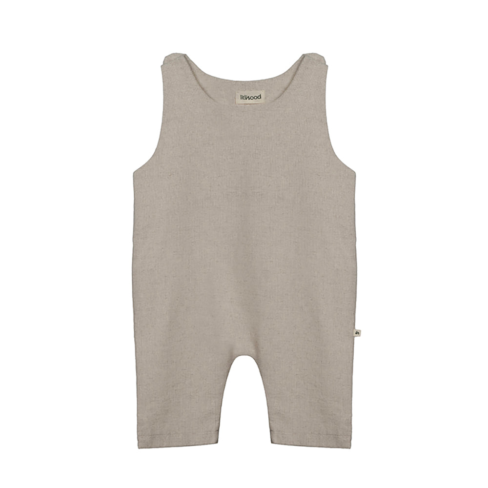 Latte Oversized Baby Jumpsuit