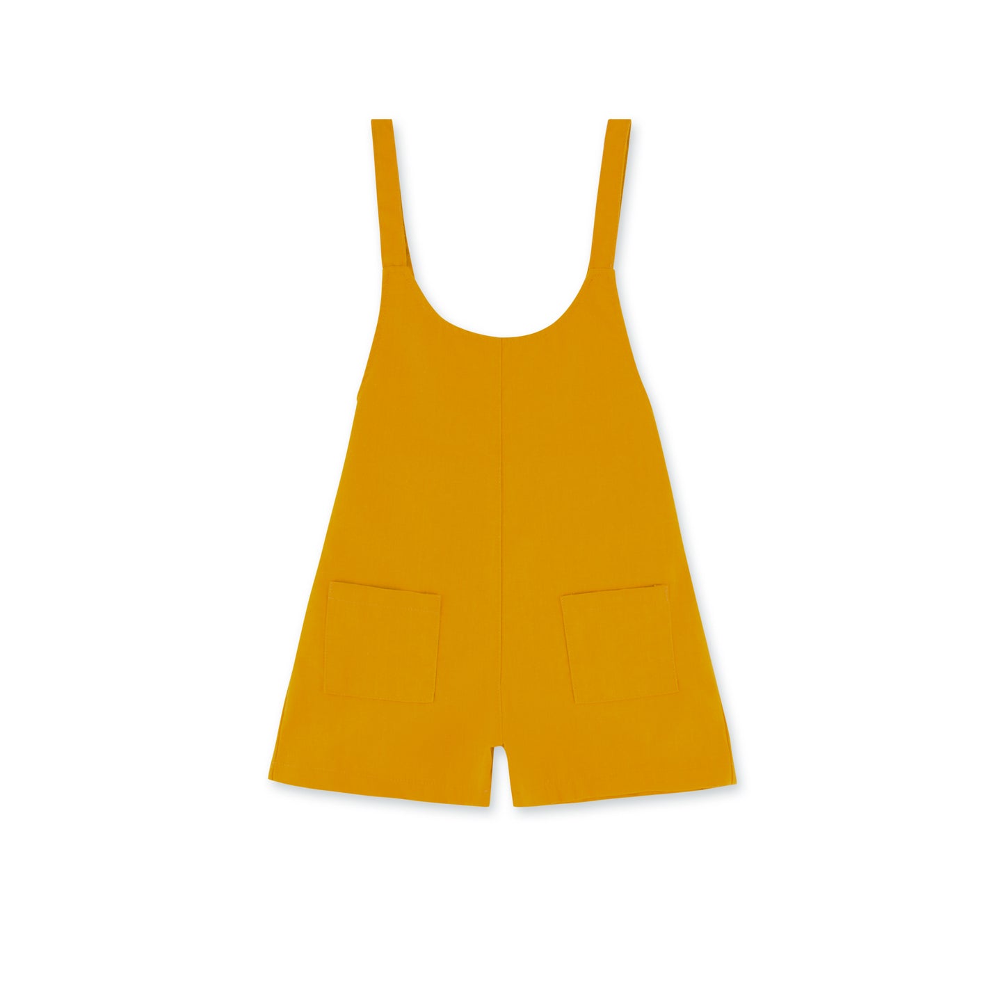 Loose Mustard Jumpsuit