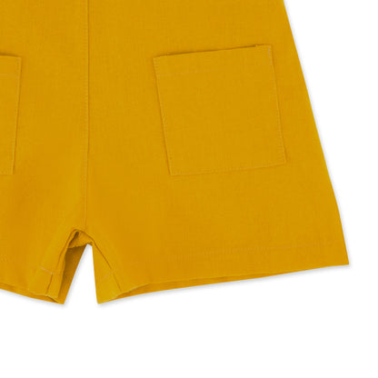 Loose Mustard Jumpsuit