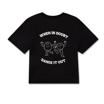 Dance Oversized Black T-shirt