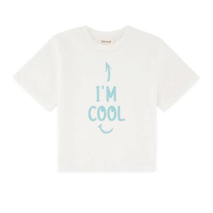 Am cool Oversized White T-shirt