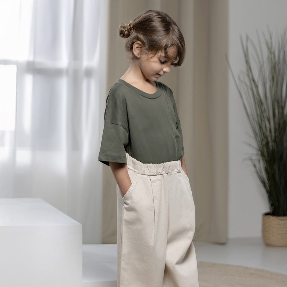 Jasmine Wide-leg Girl Trousers