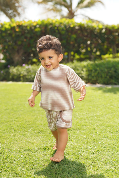 Waffle Brown Kids Set