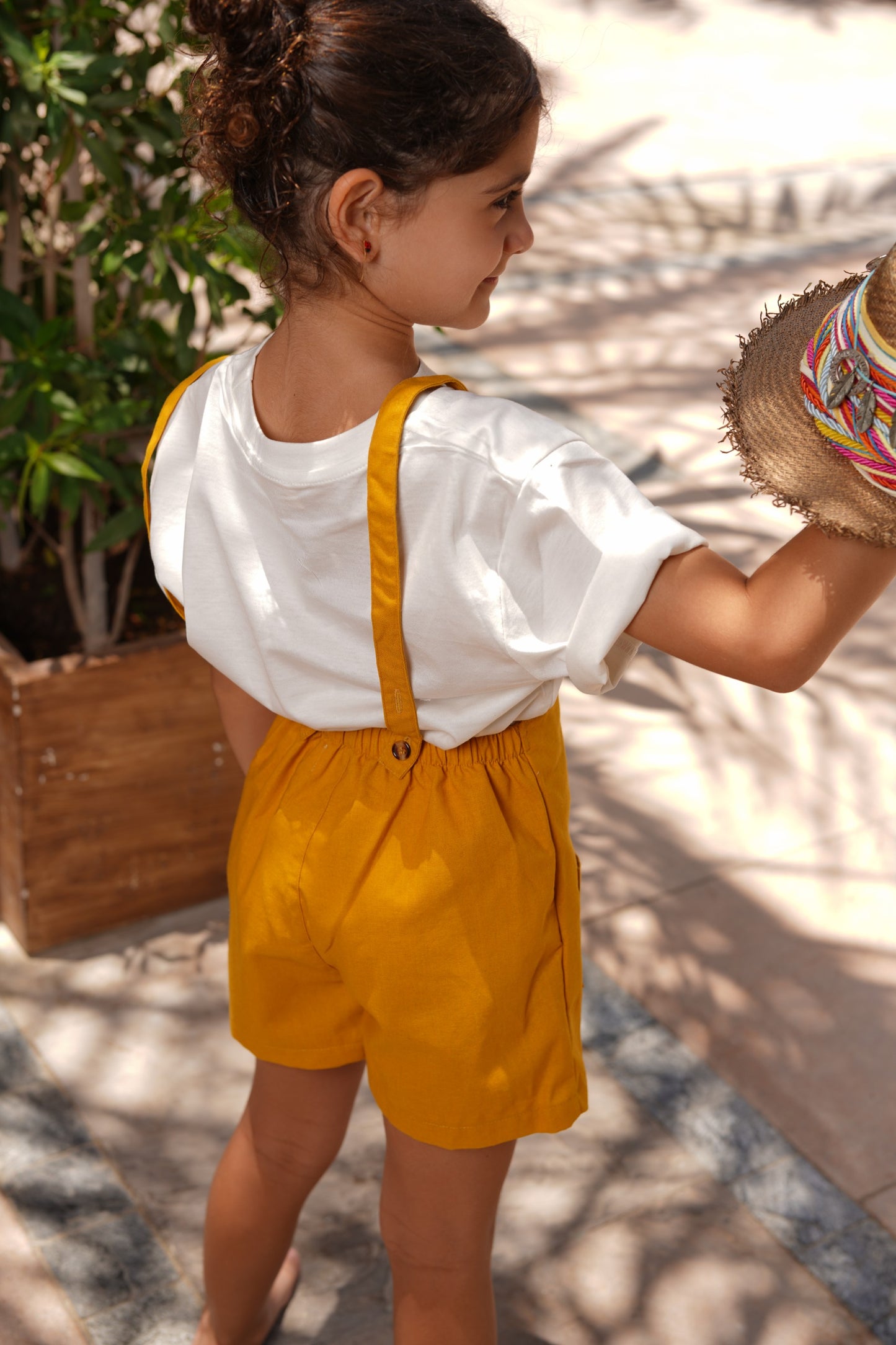 Loose Mustard Jumpsuit